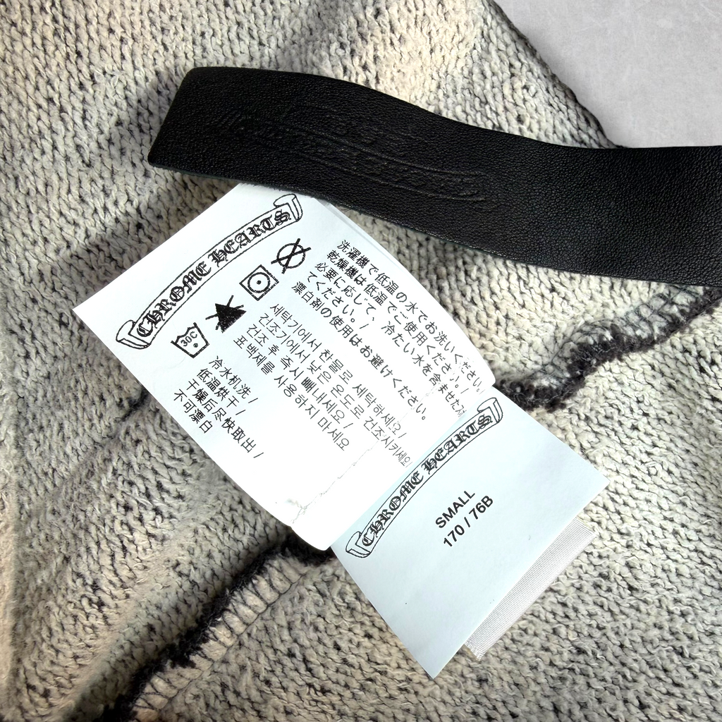 Chrome Hearts 'Y Not' Embroidered Vertical Logo Sweatpants S