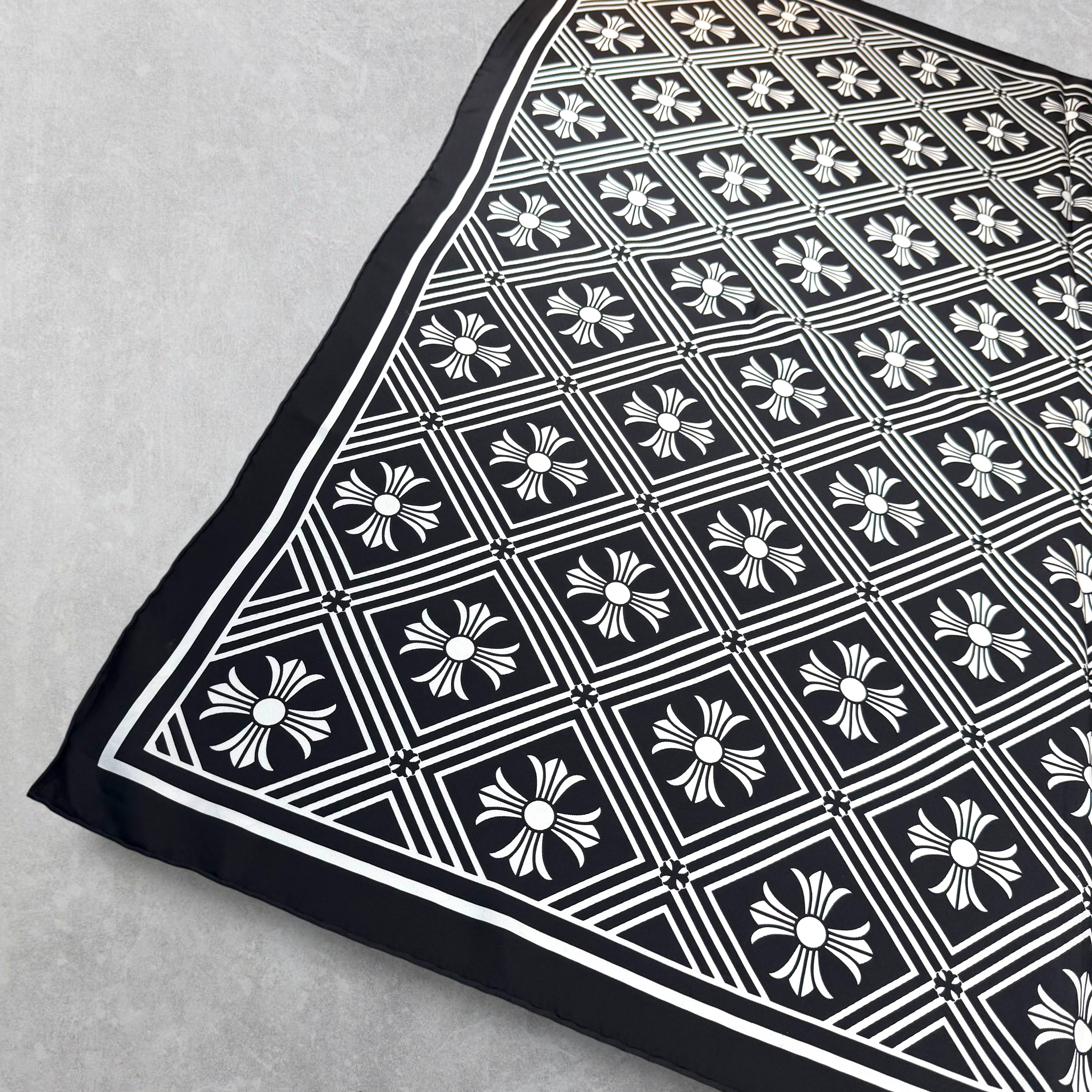 Chrome Hearts Silk Scarf Math Plus