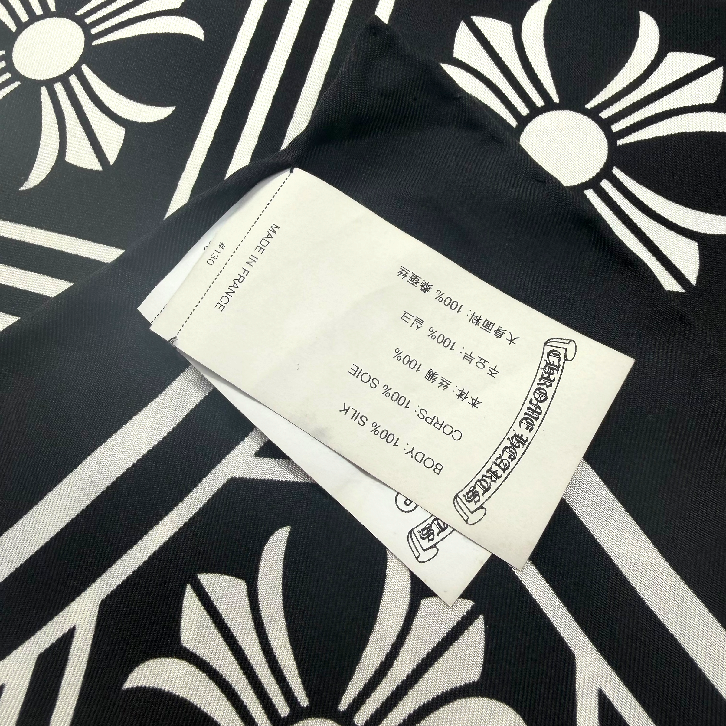 Chrome Hearts Silk Scarf Math Plus