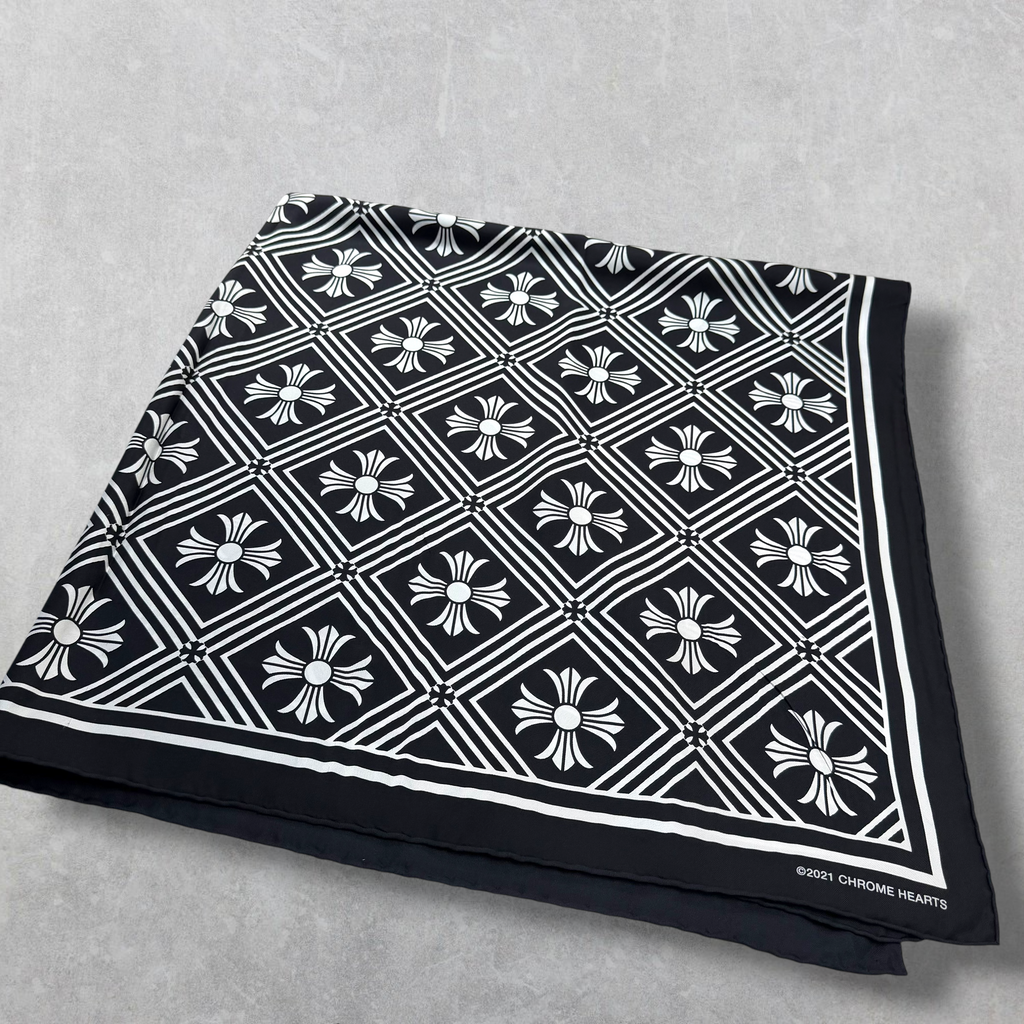 Chrome Hearts Silk Scarf Math Plus