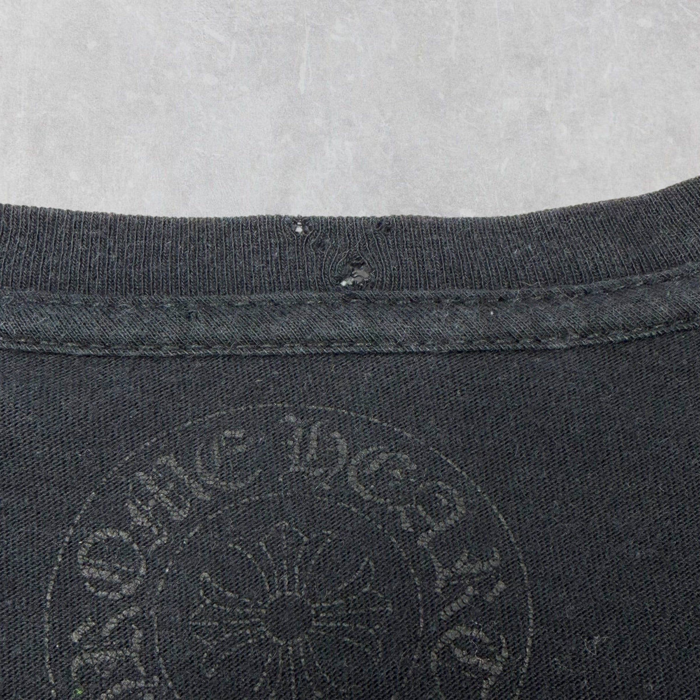 Chrome Hearts Gradient Logo Tee Black M