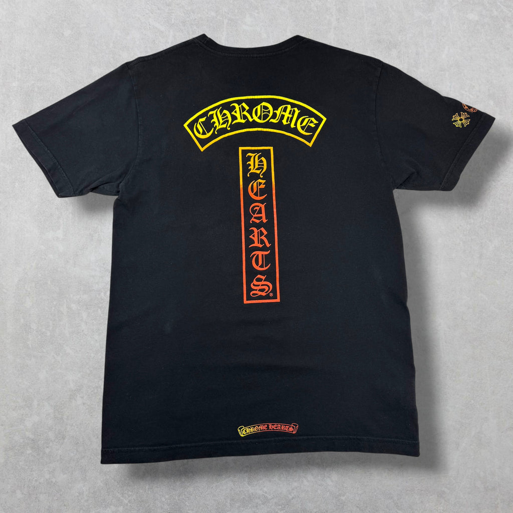 Chrome Hearts Gradient Logo Tee Black M
