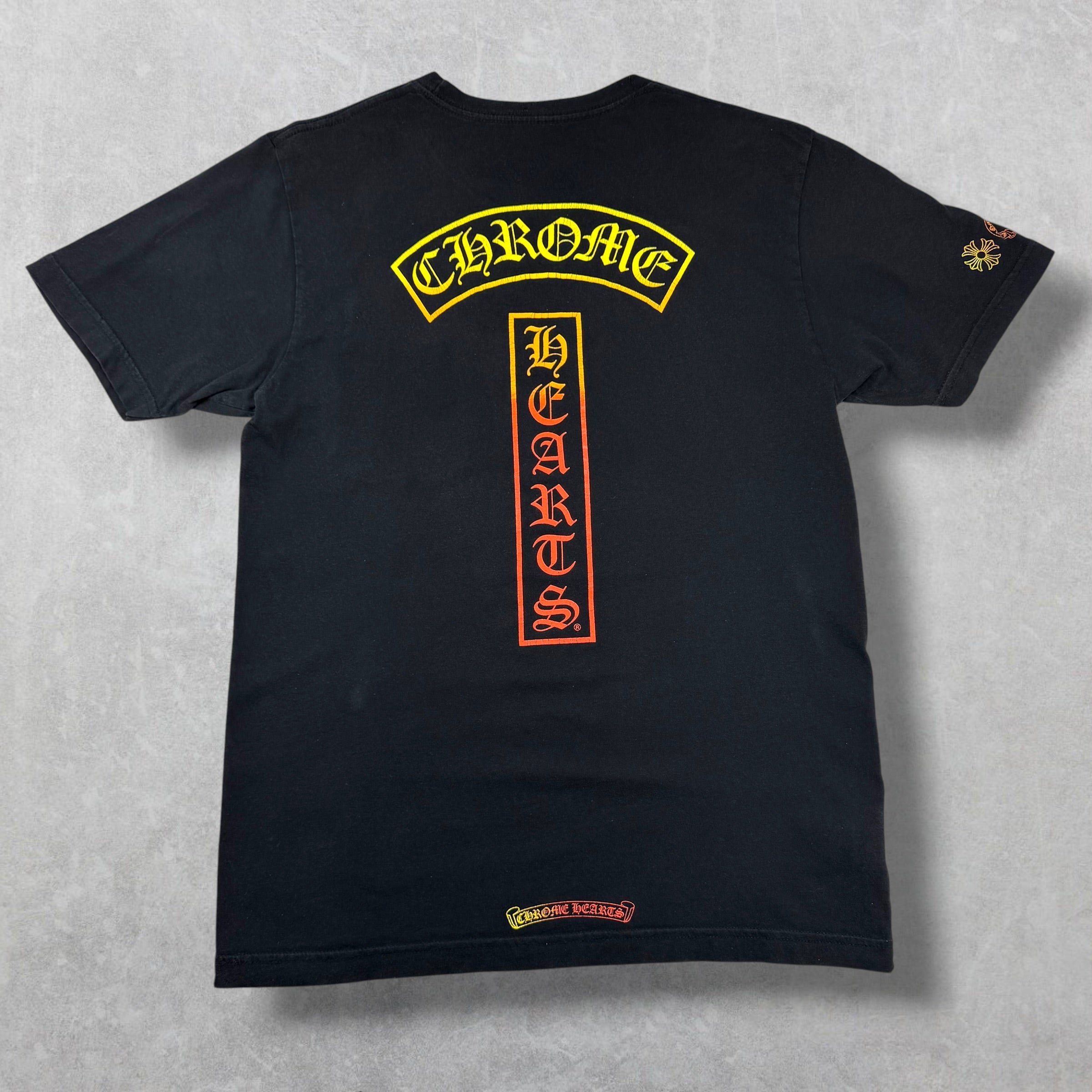 Chrome Hearts Gradient Logo Tee Black M