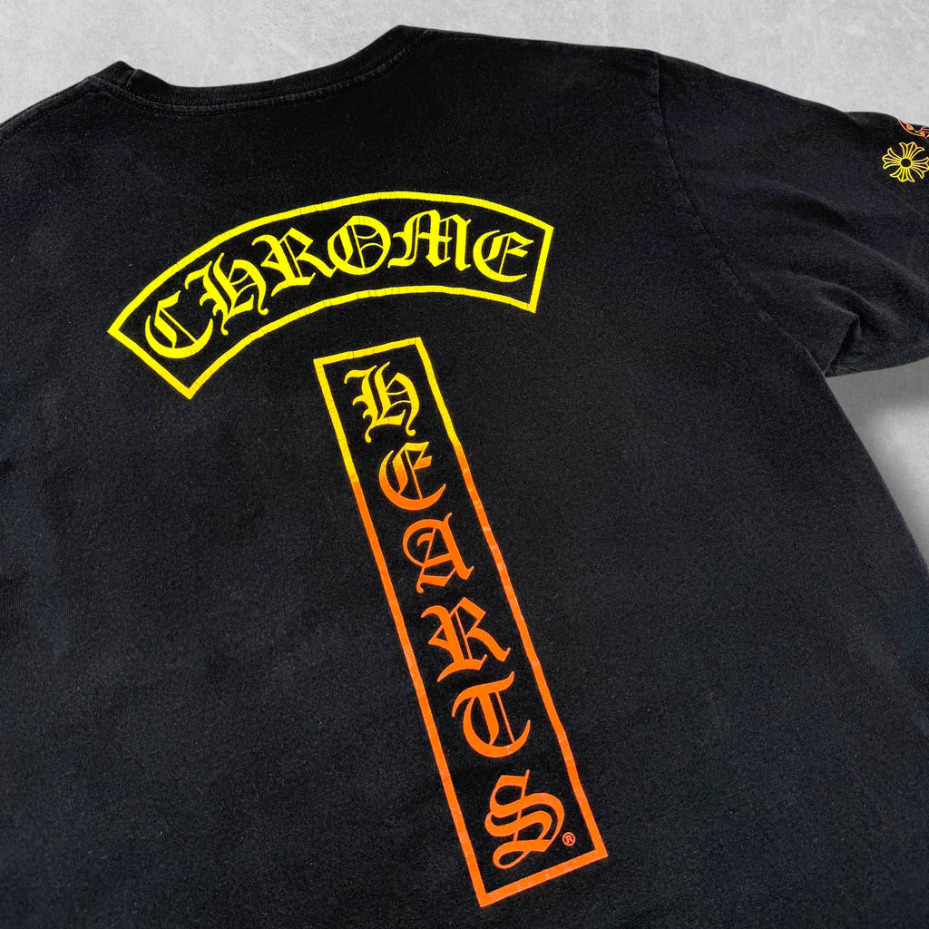 Chrome Hearts Gradient Logo Tee Black M
