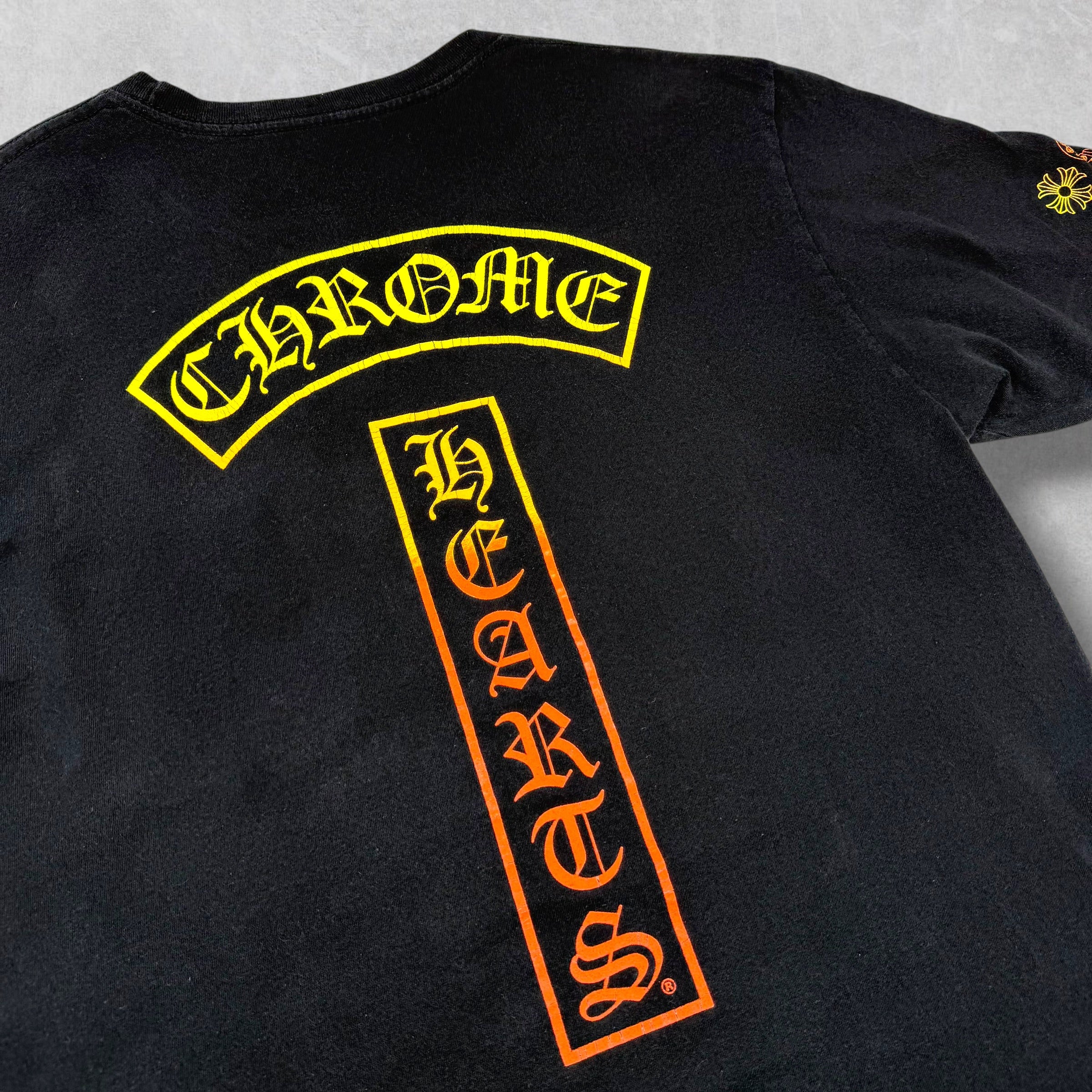 Chrome Hearts Gradient Logo Tee Black M