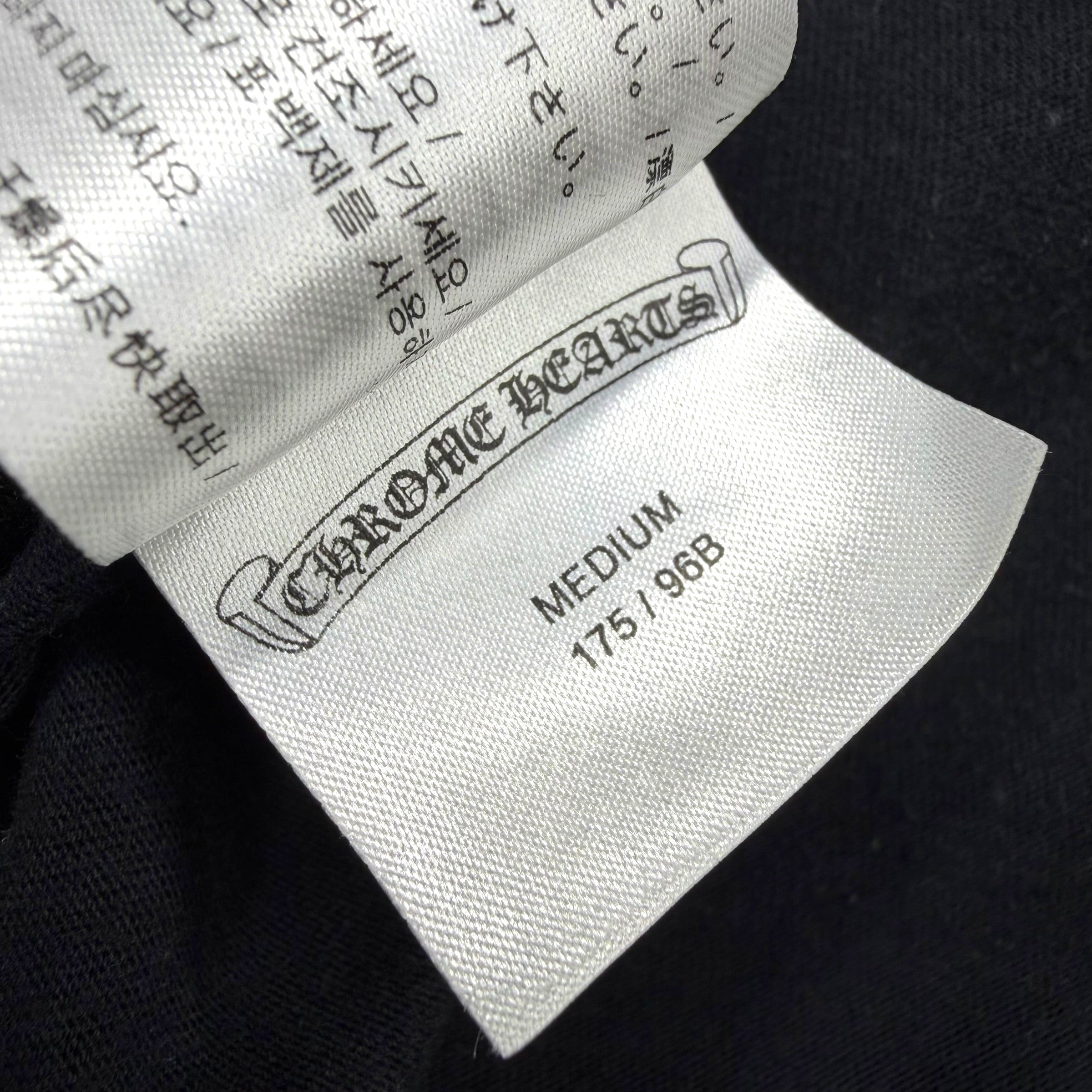 Chrome Hearts Gradient Logo Tee Black M