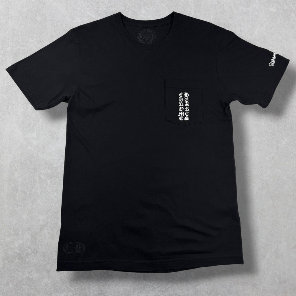 Chrome Hearts Tokyo Scroll Logo Tee Black M