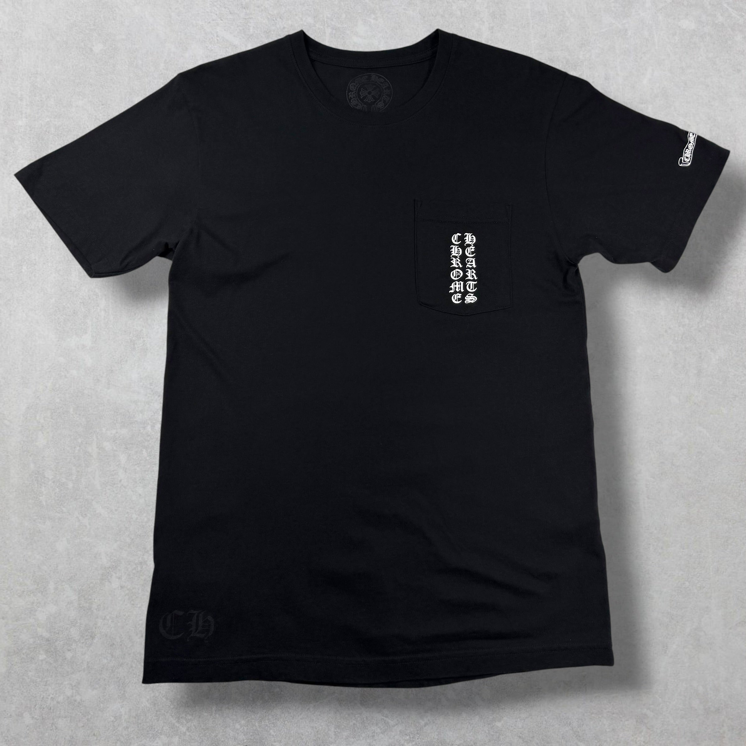 Chrome Hearts Tokyo Scroll Logo Tee Black M
