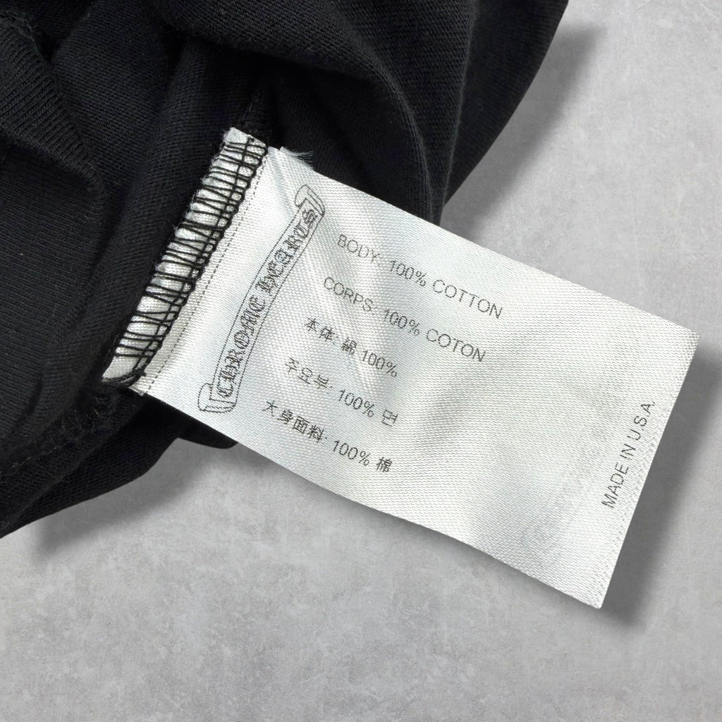 Chrome Hearts Tokyo Scroll Logo Tee Black M
