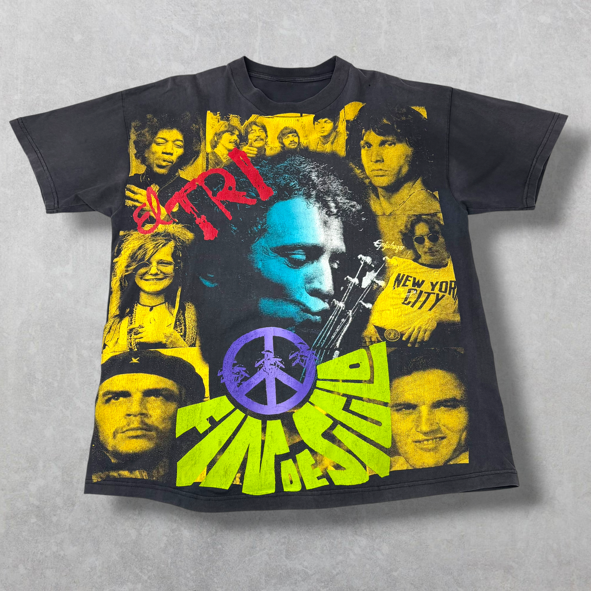 Vintage 90s Resurreccion El Tri "Fin De Siglo" Tee XL