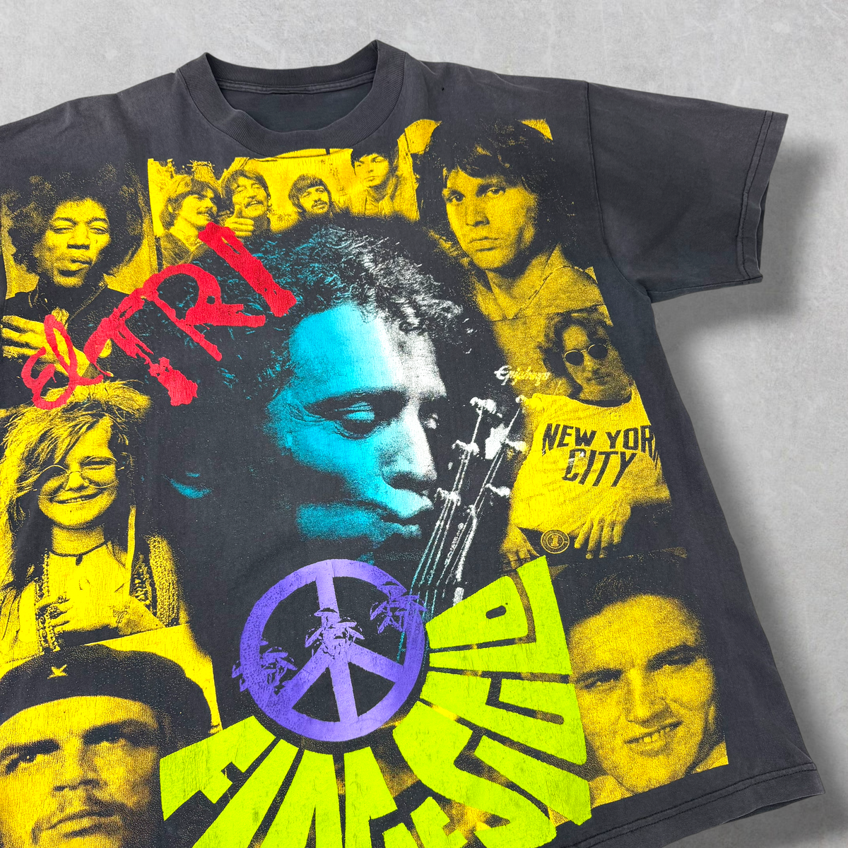 Vintage 90s Resurreccion El Tri "Fin De Siglo" Tee XL