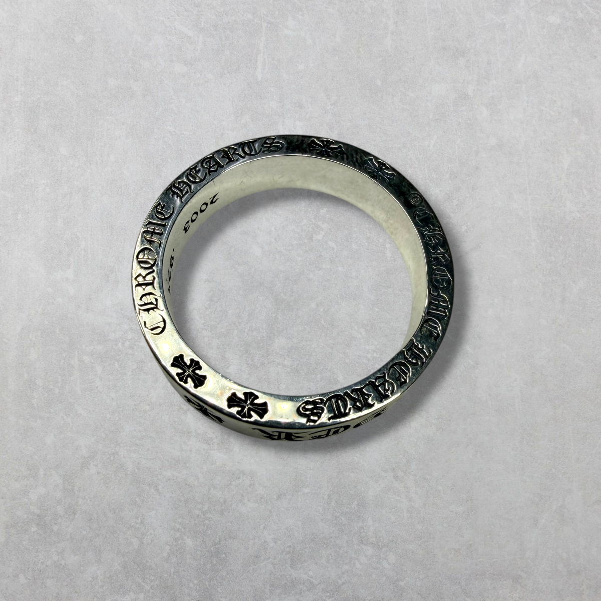 Chrome Hearts Forever 6MM Spacer Ring 13