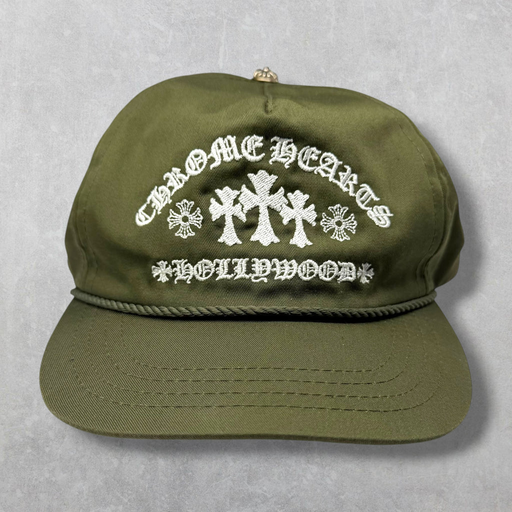 Chrome Hearts Gas Station Olive Hat