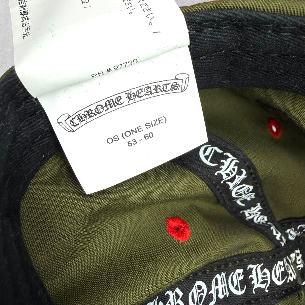 Chrome Hearts Gas Station Olive Hat