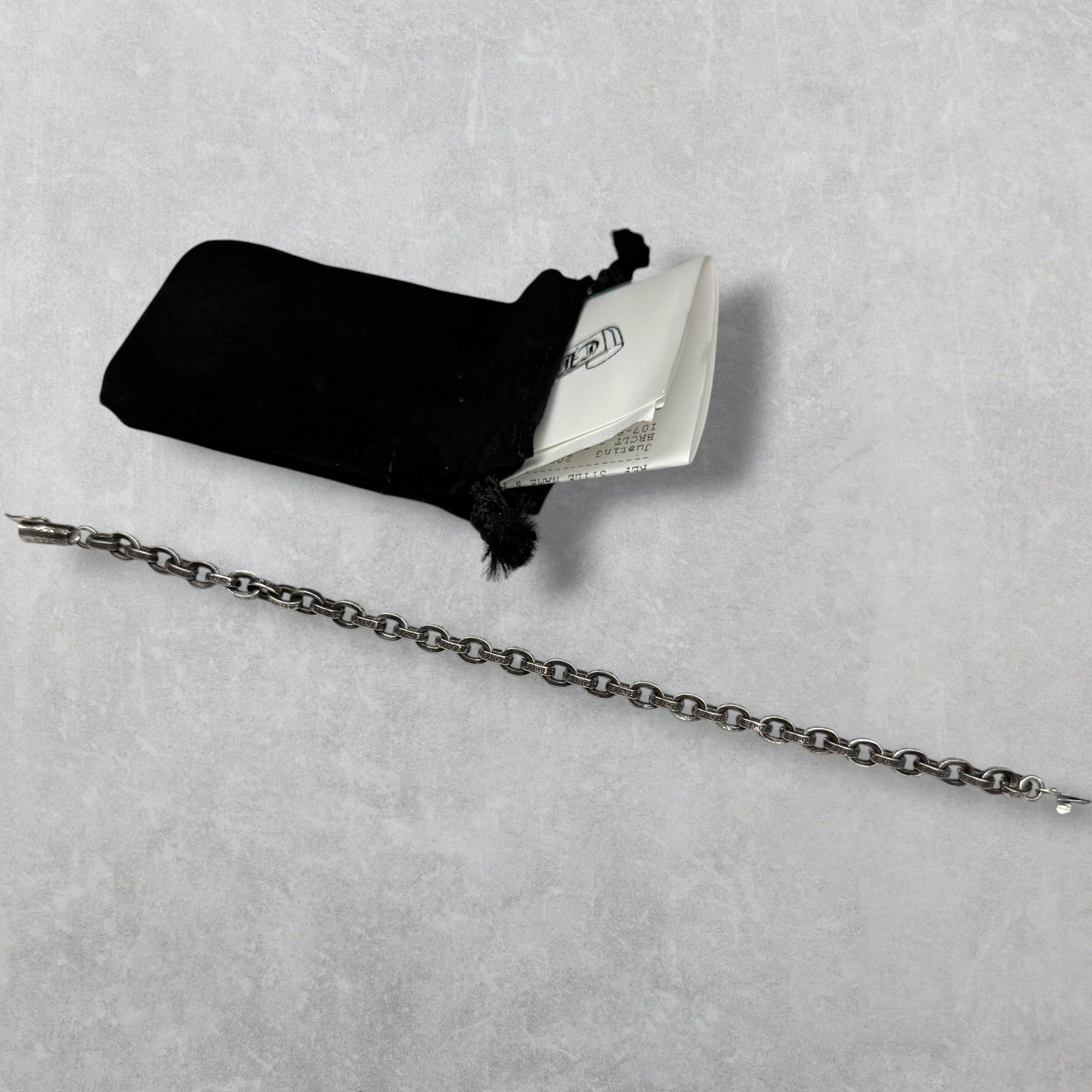 Chrome Hearts Paper Chain Bracelet