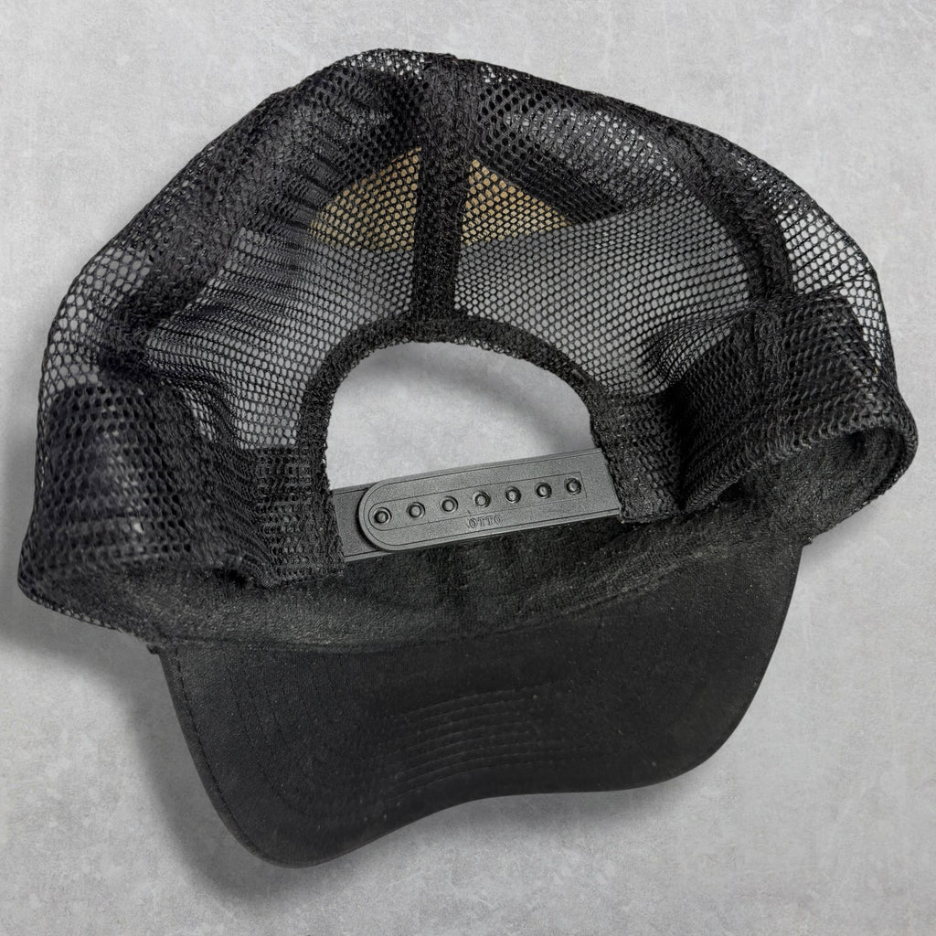 Vintage Chrome Hearts Fuck White Trucker Hat