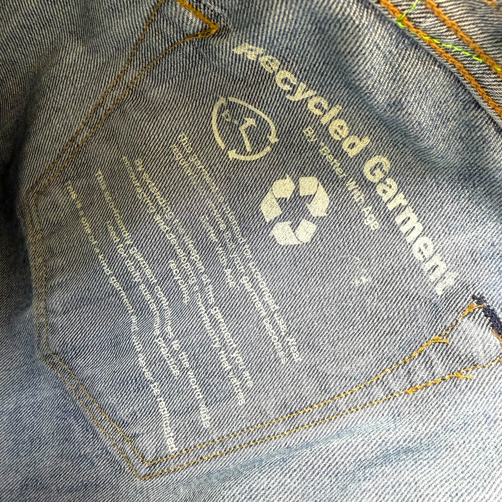 Better With Age Cancel Double-Wide Denim Shorts 36