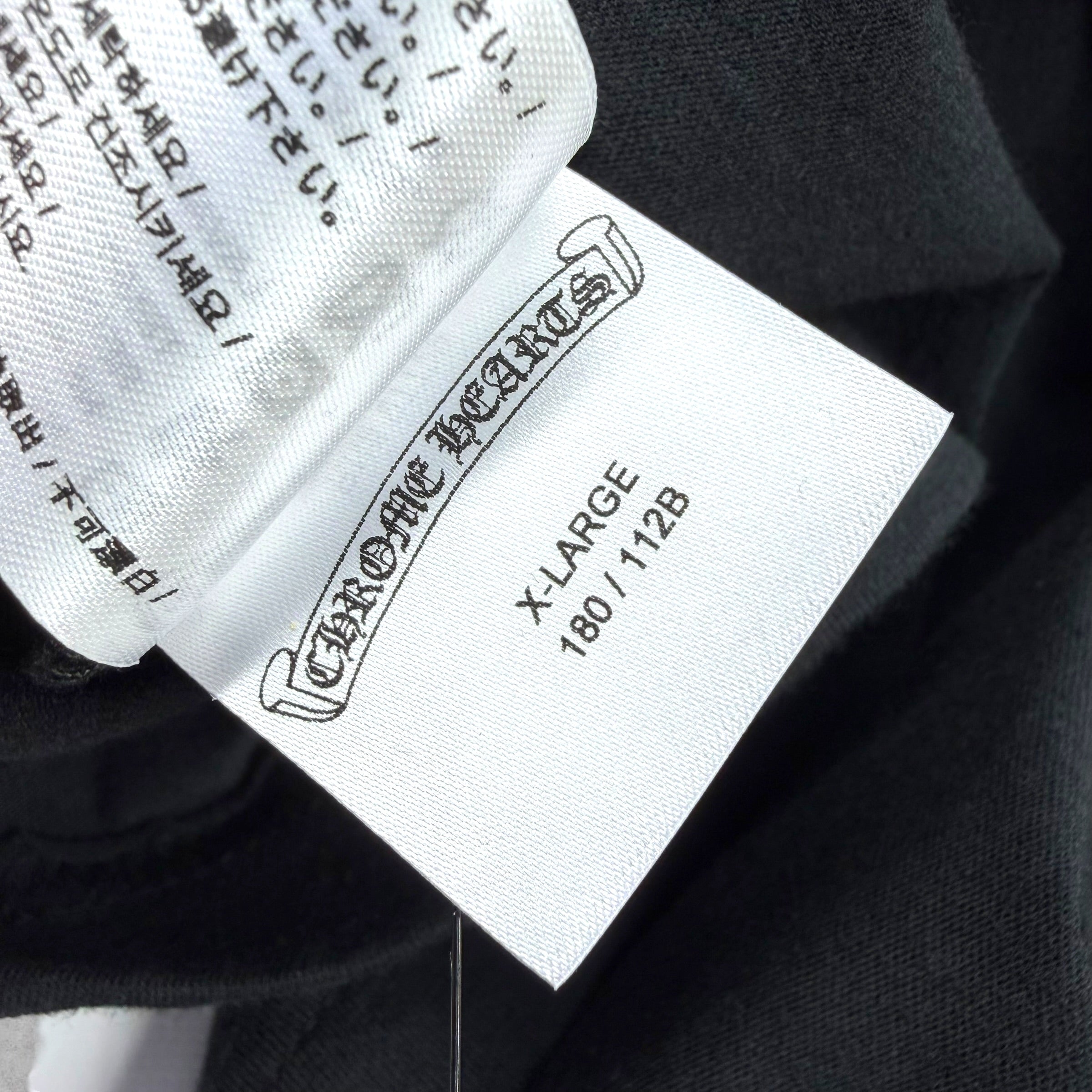 Chrome Hearts Black Welcome to Vegas Tee XL