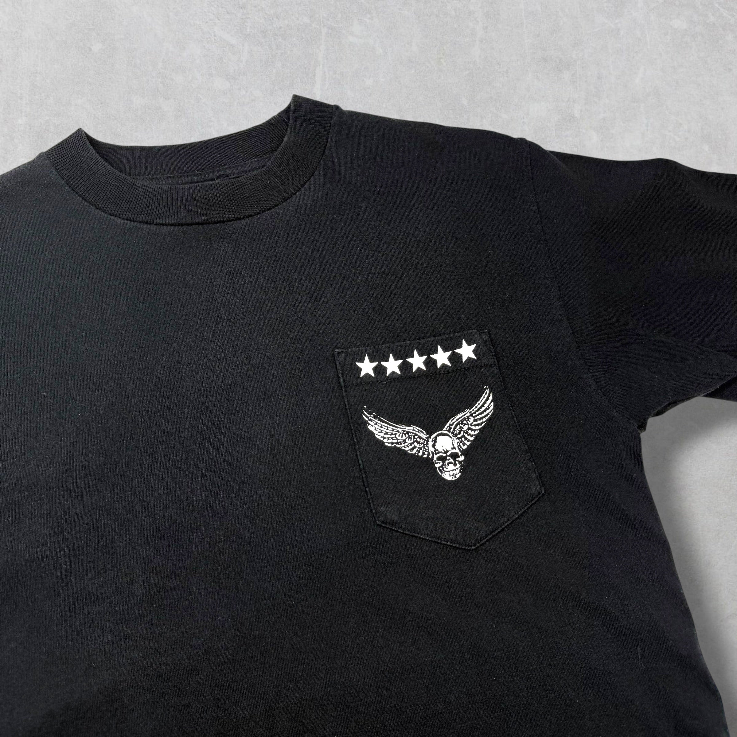 Vintage Chrome Hearts Joe Foti "Handhorseman" Tokyo Exhibition Tee M