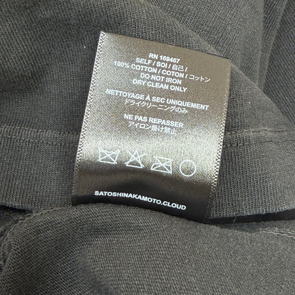 Satoshi Nakamoto Smiley Tee M