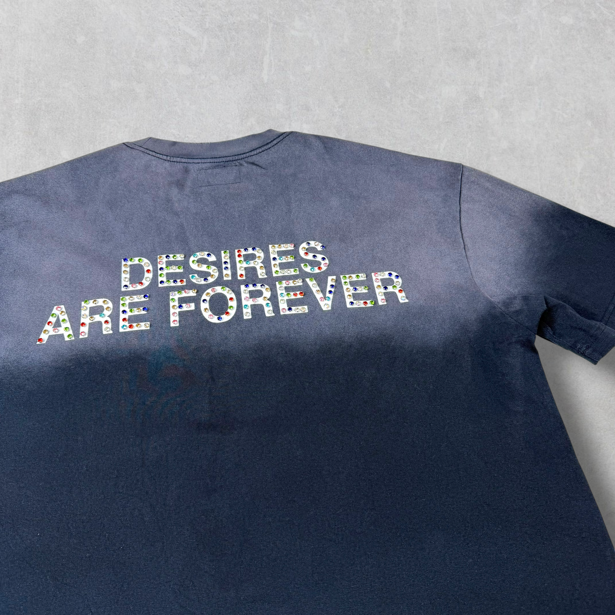 Matière de Désirs Navy Diamonds Tee XXL