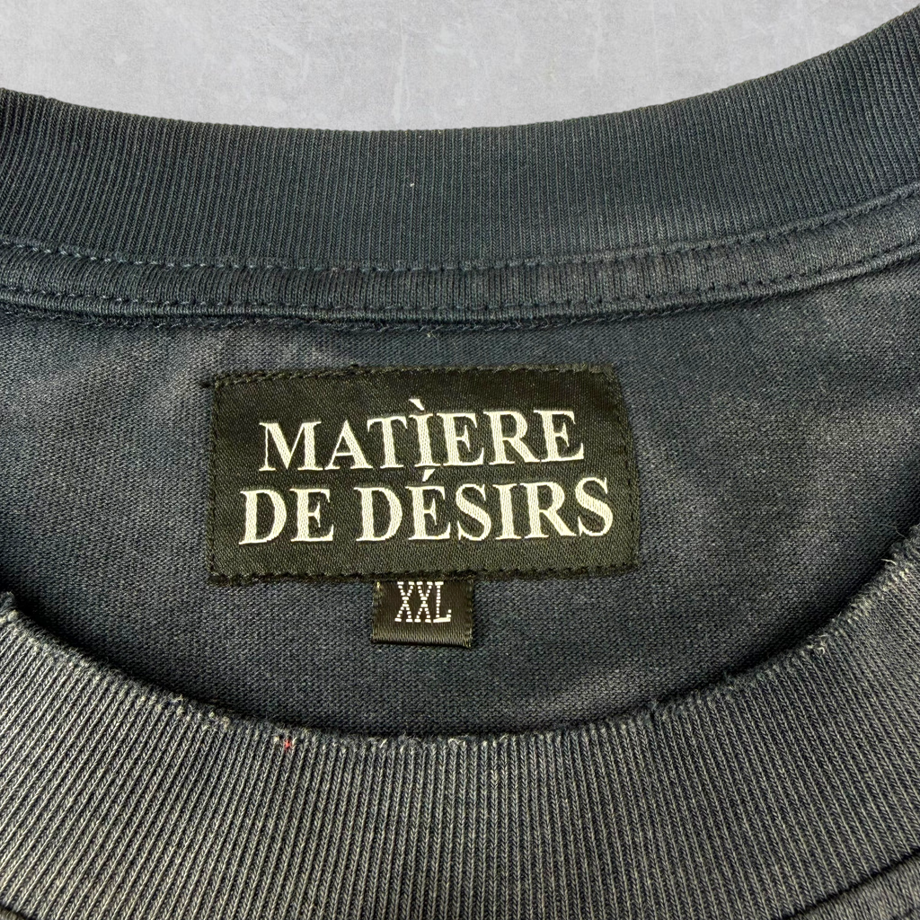 Matière de Désirs Navy Diamonds Tee XXL