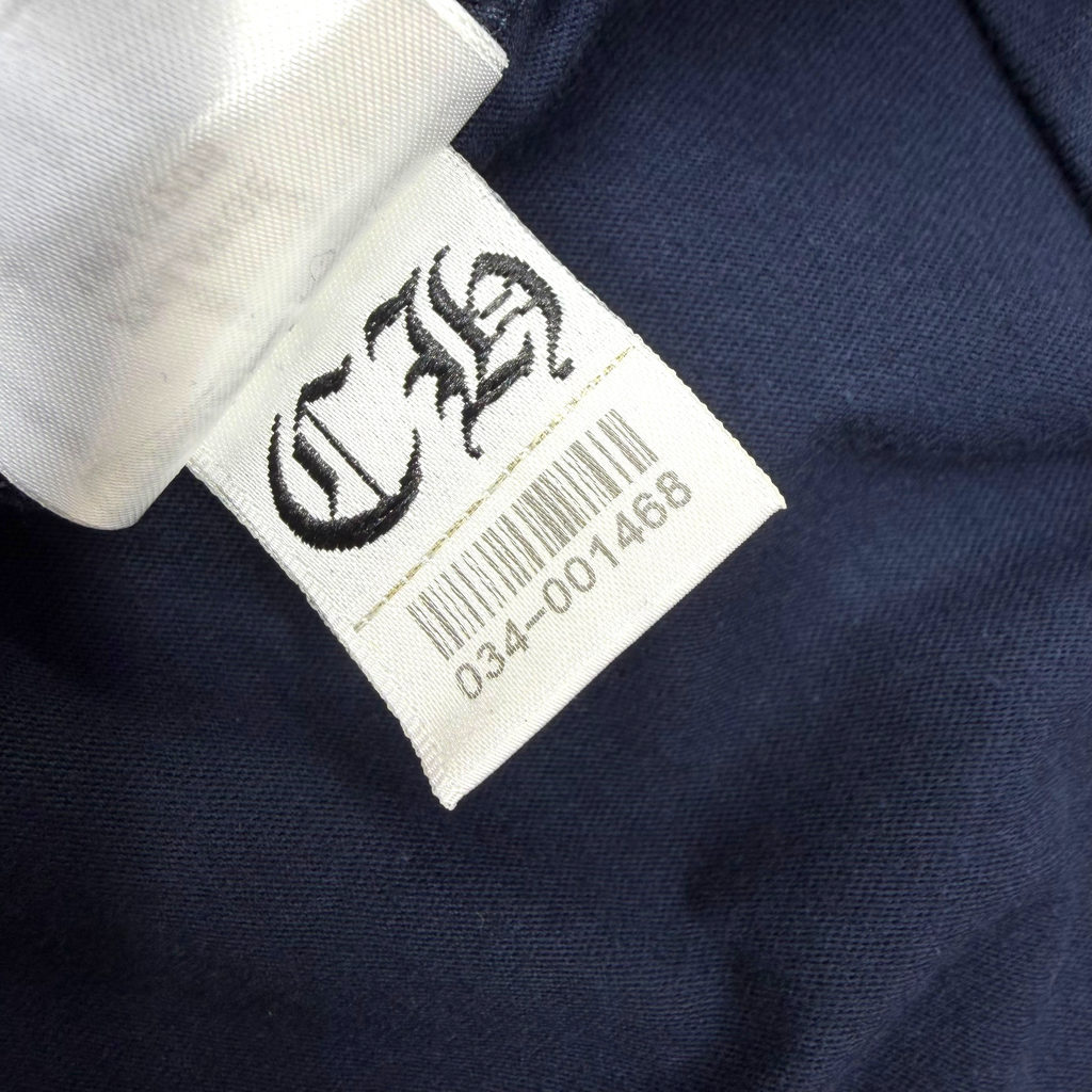 Chrome Hearts Yellow V89 Dagger Navy L/S XXL