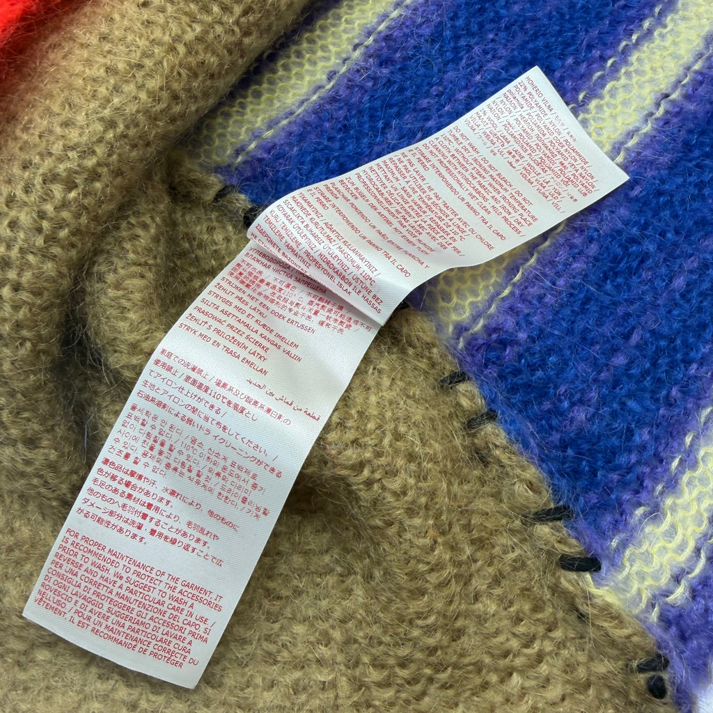 Marni Argyle Mohair-Blend Sweater 50 (L)