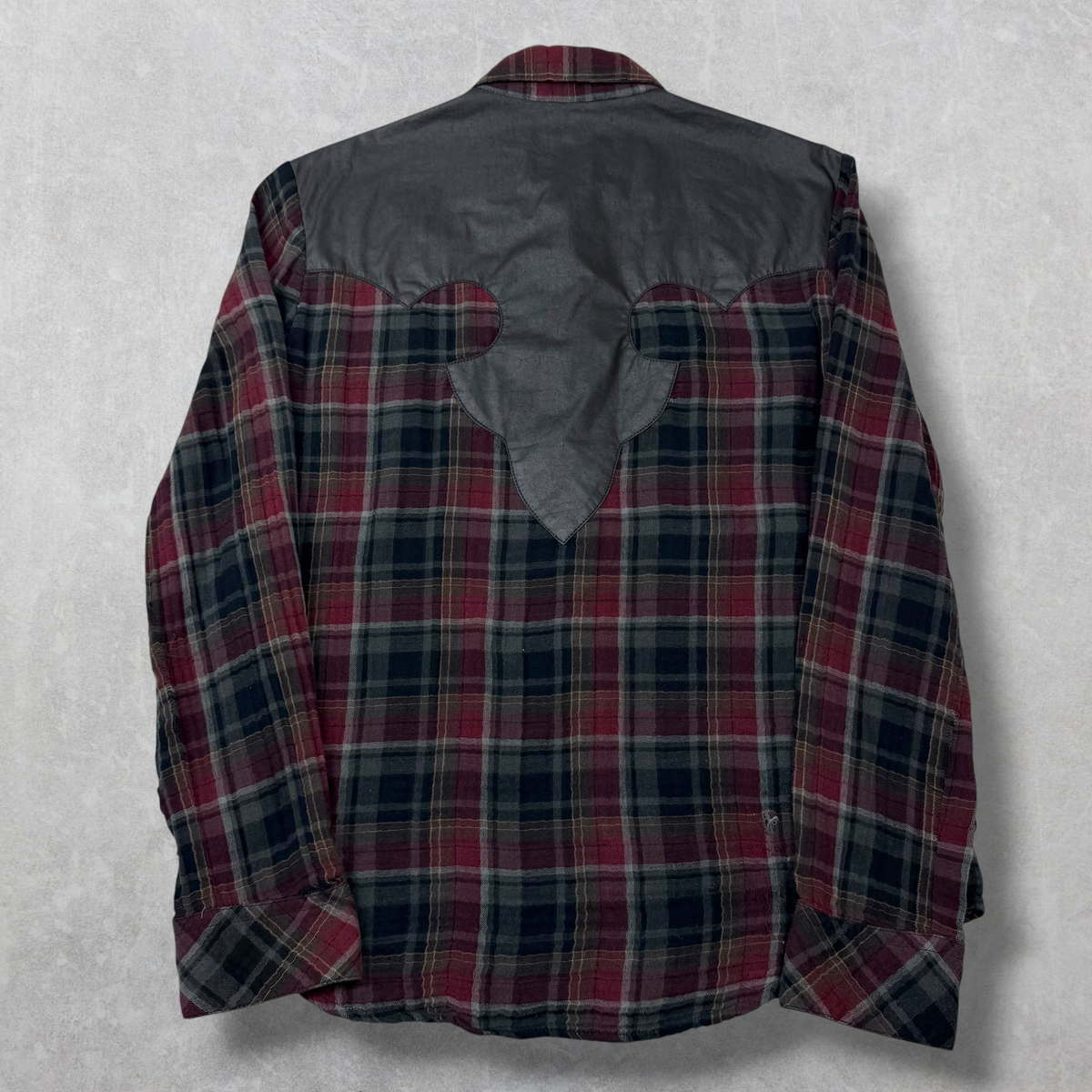 Chrome Hearts Western Check Cross Patch Flannel S