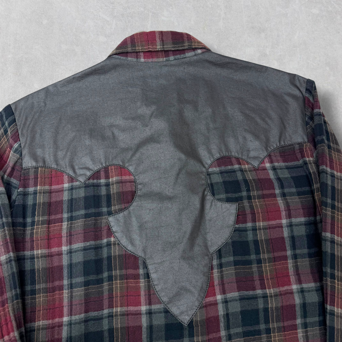 Chrome Hearts Western Check Cross Patch Flannel S