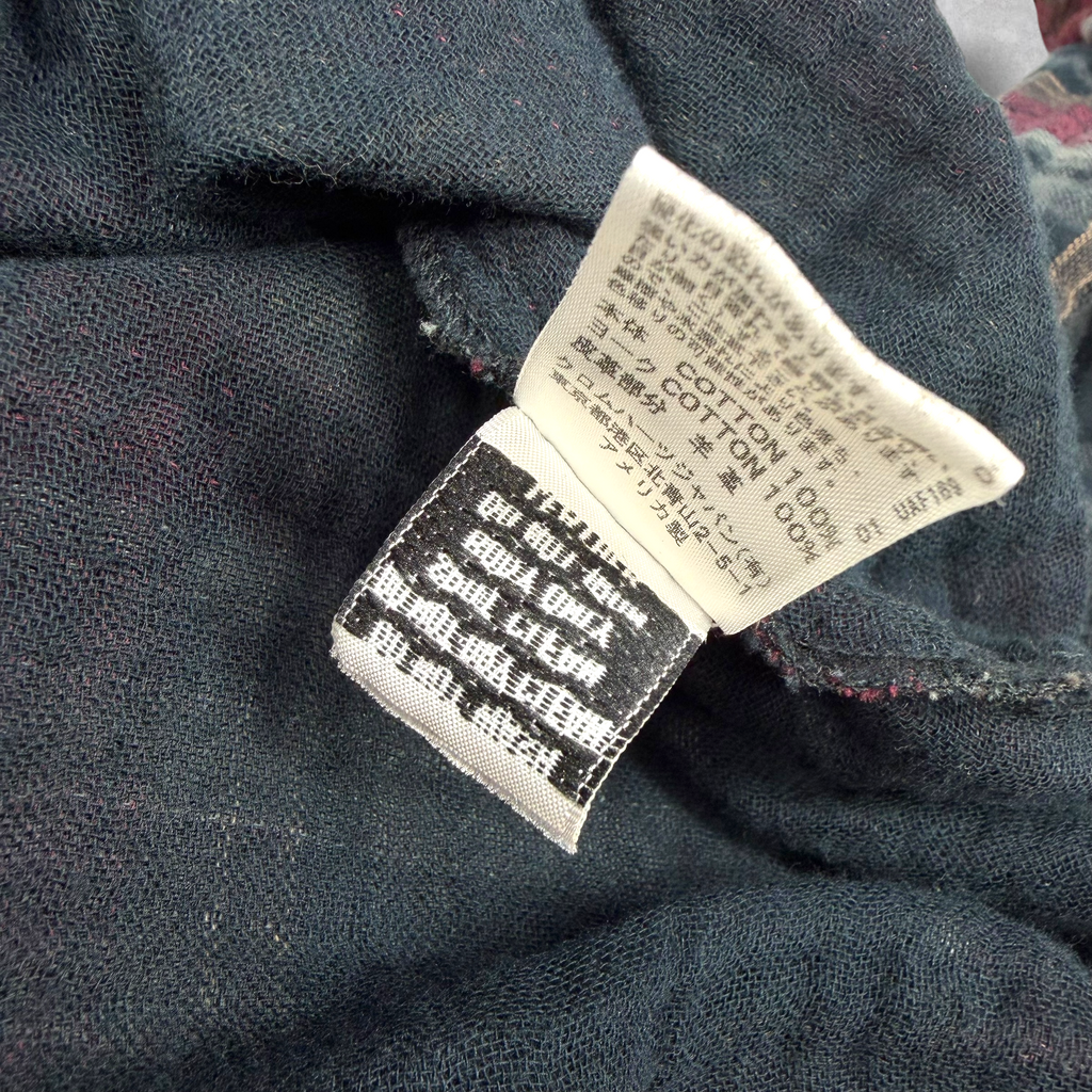 Chrome Hearts Western Check Cross Patch Flannel S