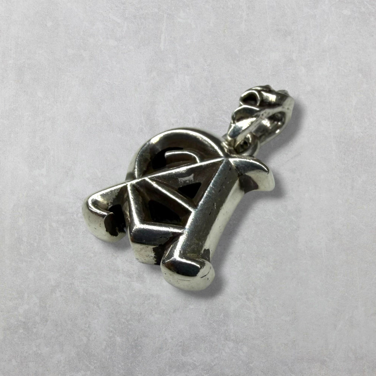 Chrome Hearts A Alphabet Pendant