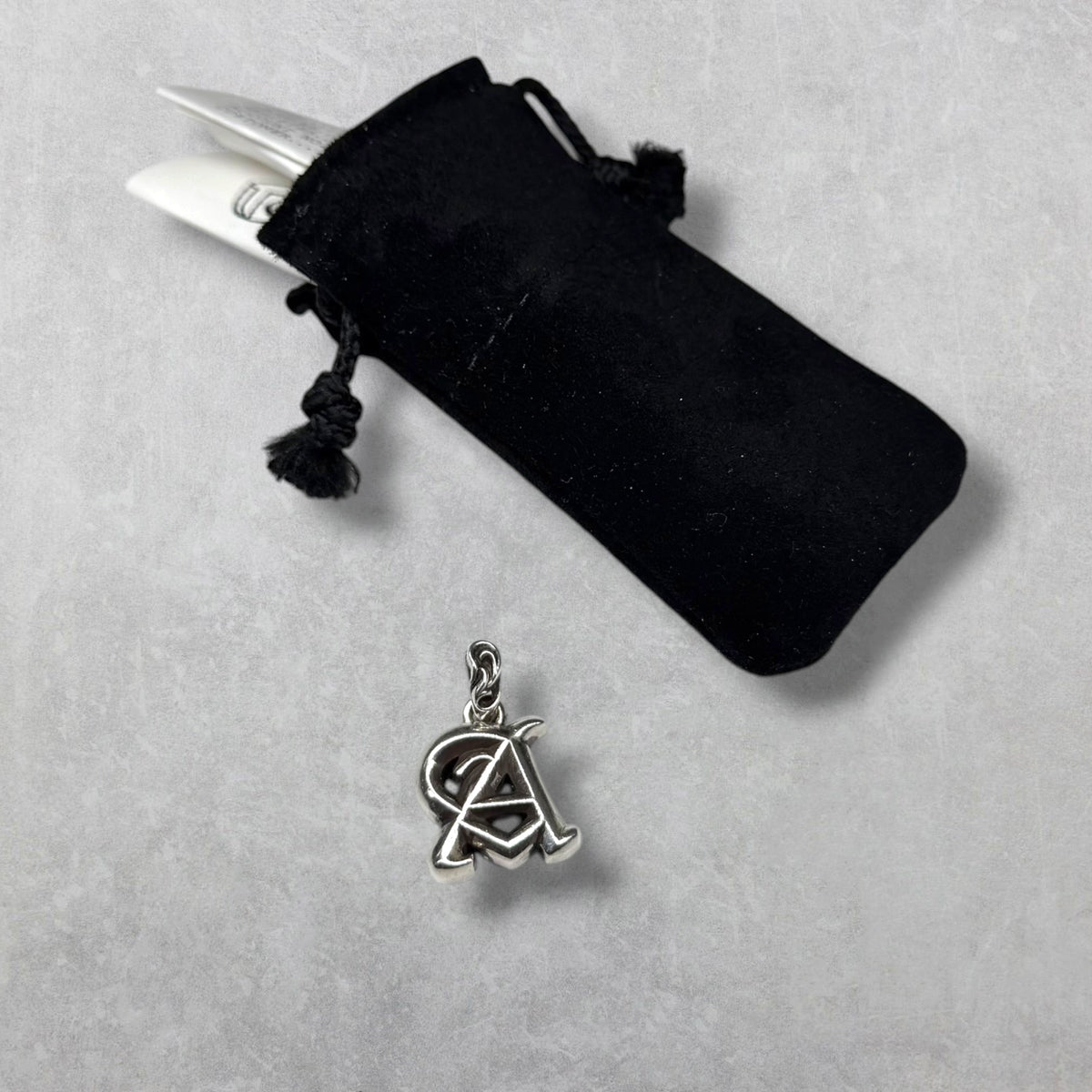 Chrome Hearts A Alphabet Pendant