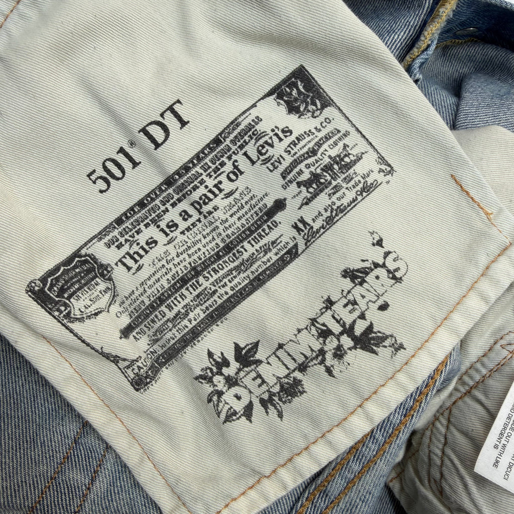 Denim Tears x Virgil Abloh Printed Jeans 36 x 34