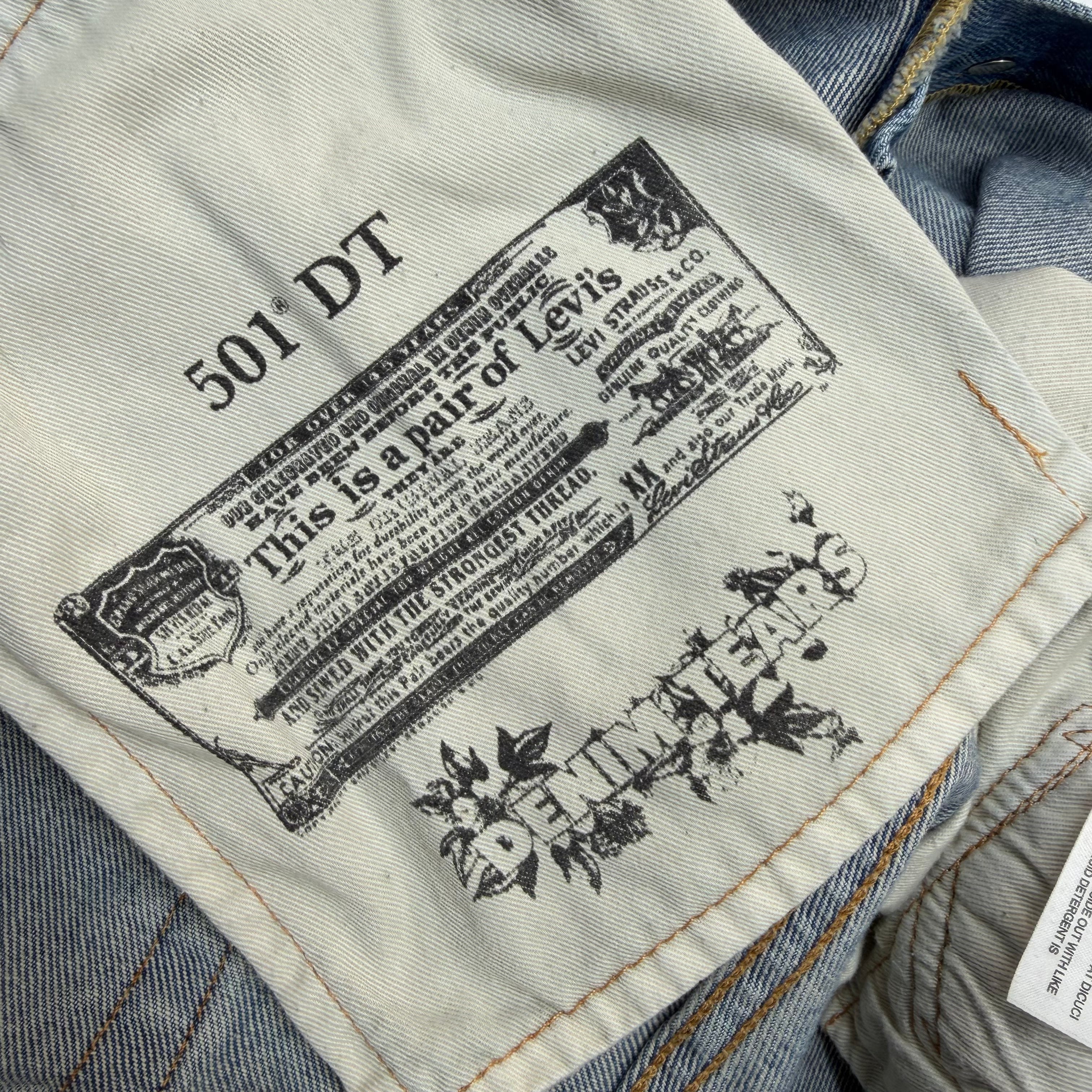 Denim Tears x Virgil Abloh Printed Jeans 36 x 34