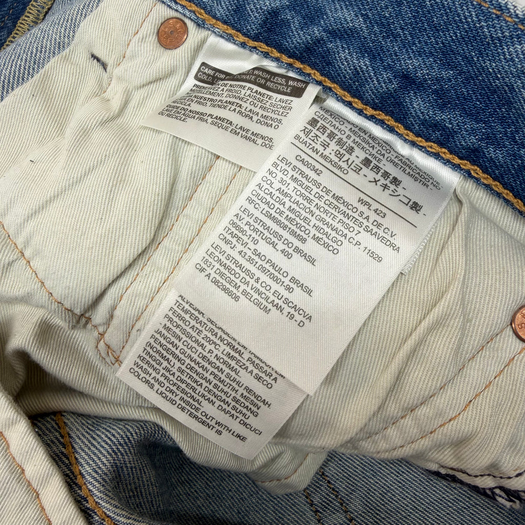 Denim Tears x Virgil Abloh Printed Jeans 36 x 34