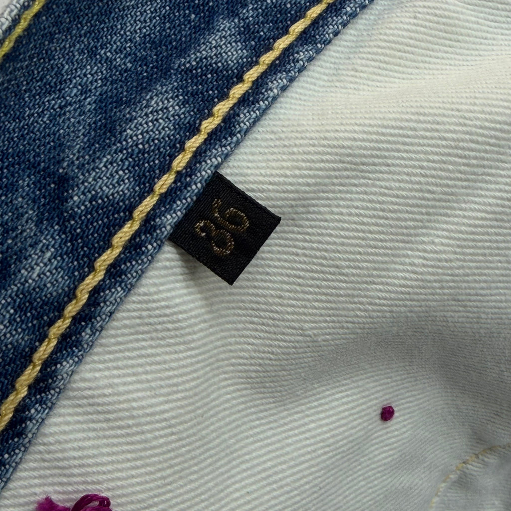 Kapital 14oz Crazy El Paso 5P Patch Jeans 36