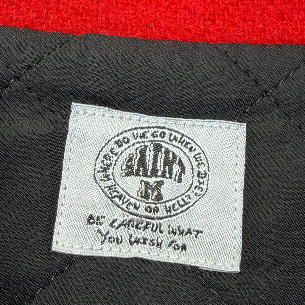Saint Michael Devil Red Varsity Jacket XXL
