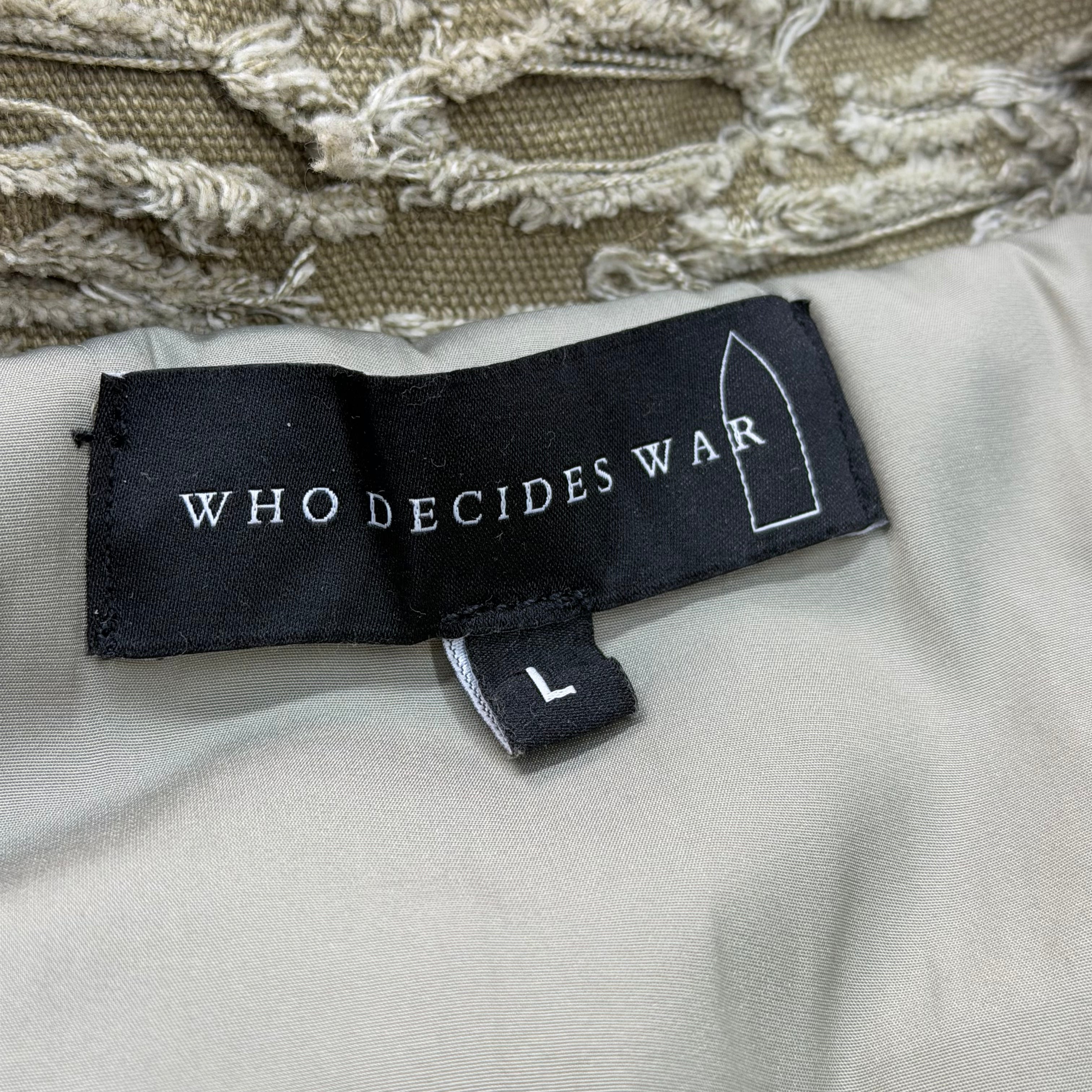 Who Decides War Khaki Husk Jacket L