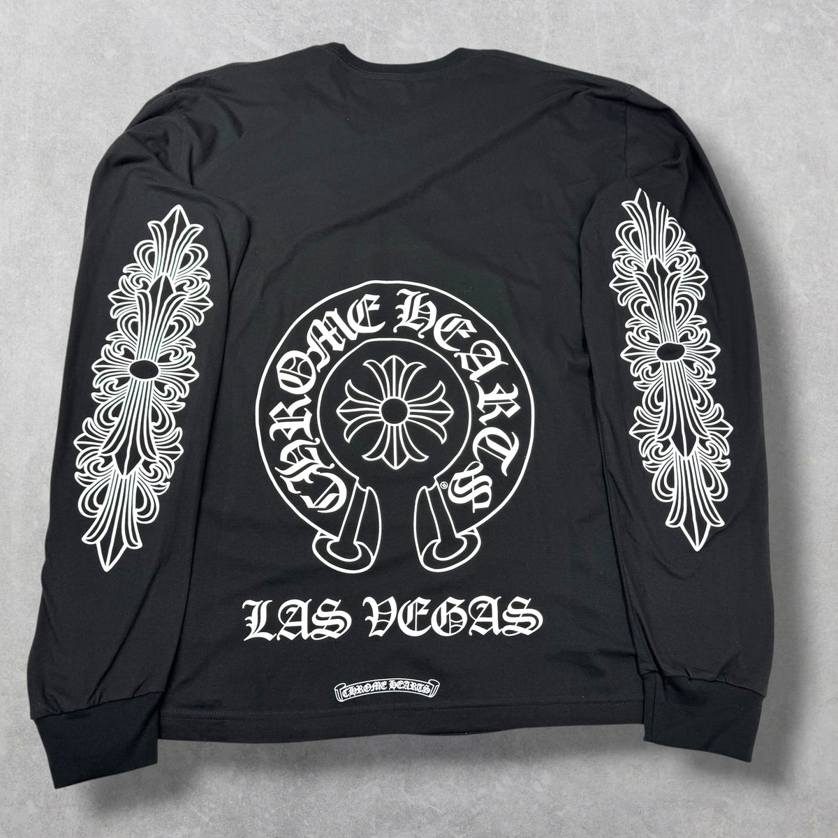 Chrome Hearts Las Vegas Horseshoe Floral L/S XXL