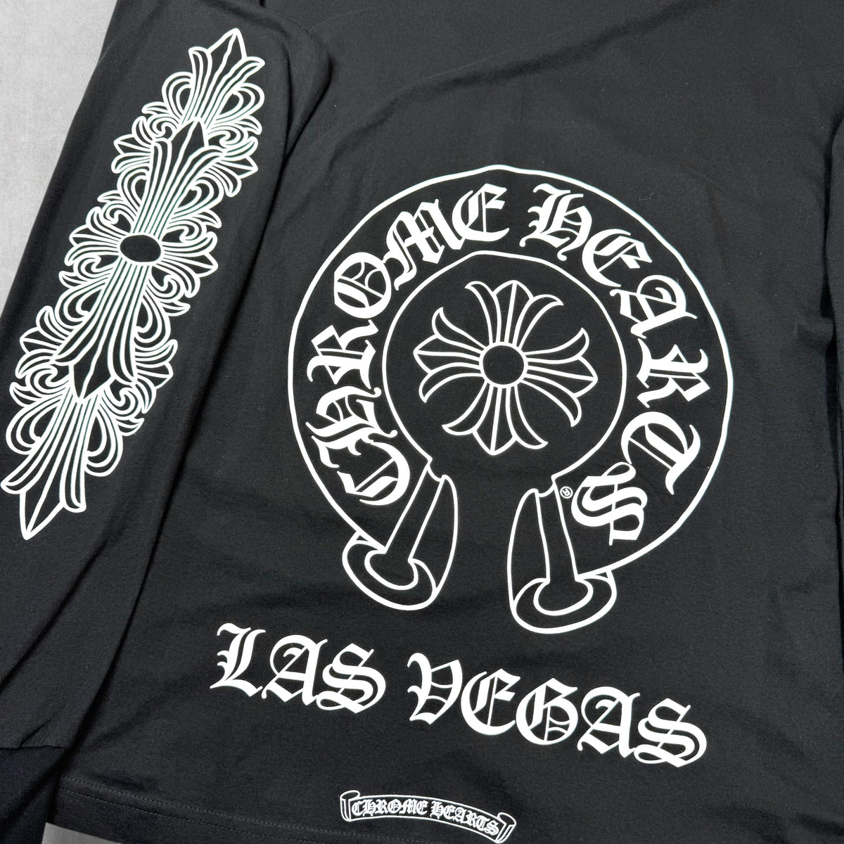 Chrome Hearts Las Vegas Horseshoe Floral L/S XXL