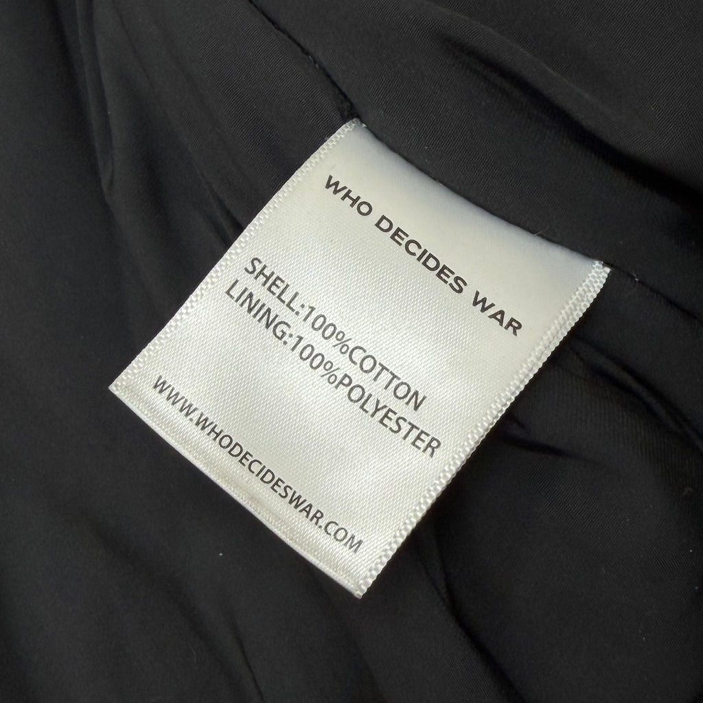 Who Decides War Black Husk Jacket XXXL
