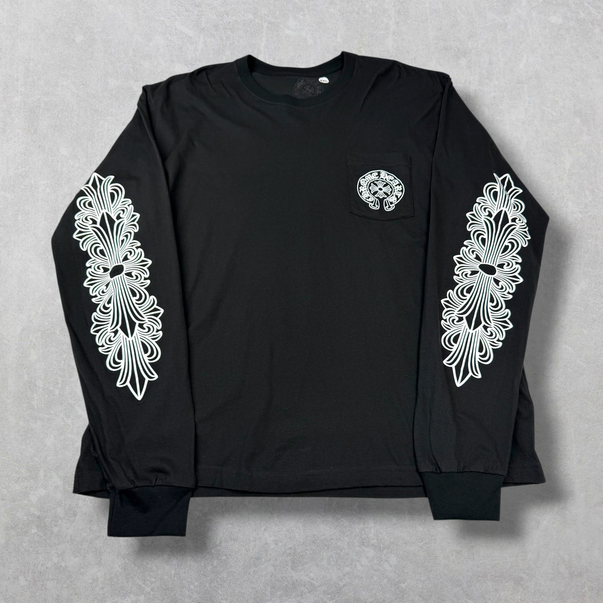 Chrome Hearts Las Vegas Horseshoe Floral L/S XXL