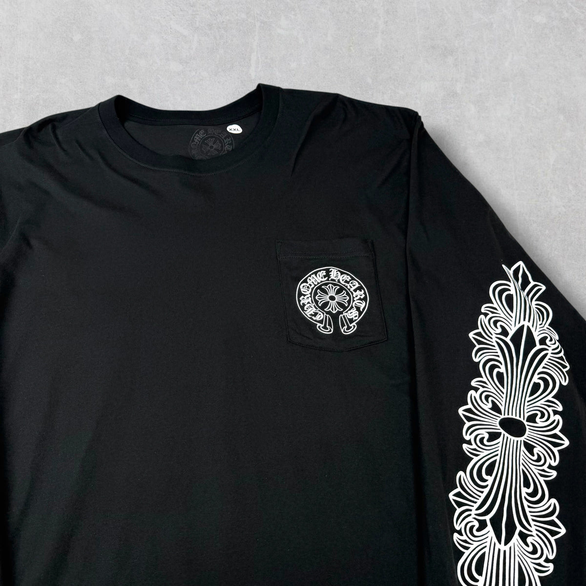 Chrome Hearts Las Vegas Horseshoe Floral L/S XXL