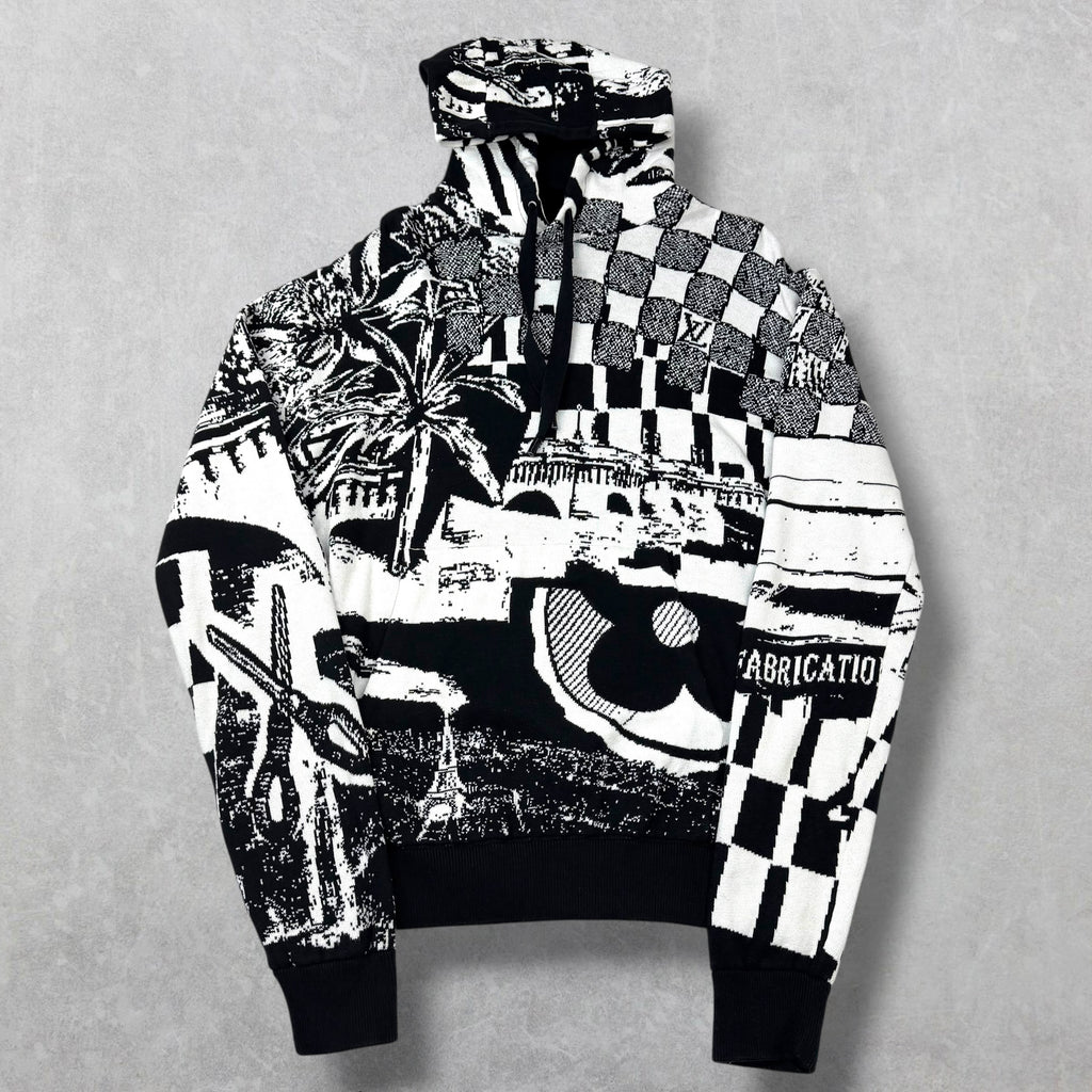 Louis Vuitton Parisian College Jacquard Hoodie M