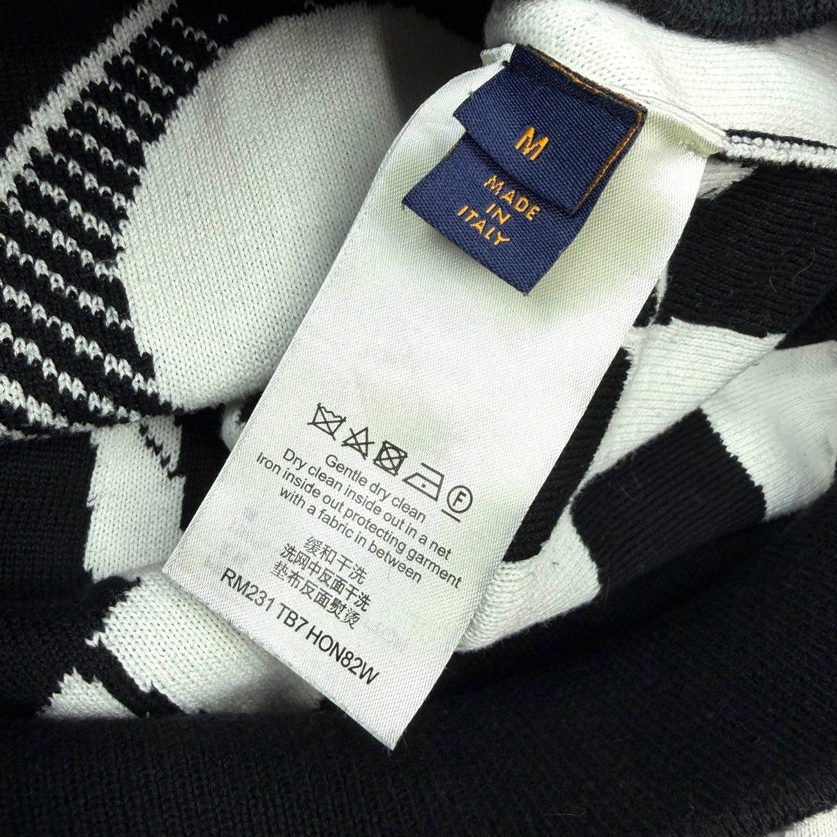 Louis Vuitton Parisian College Jacquard Hoodie M