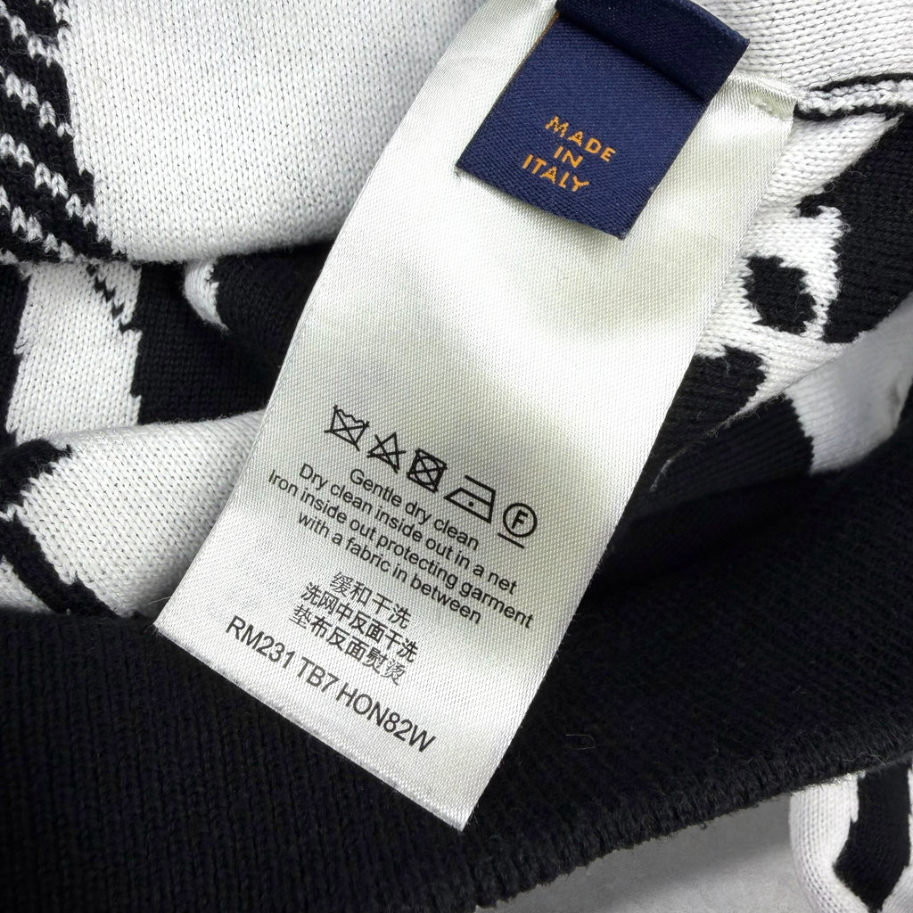 Louis Vuitton Parisian College Jacquard Hoodie M