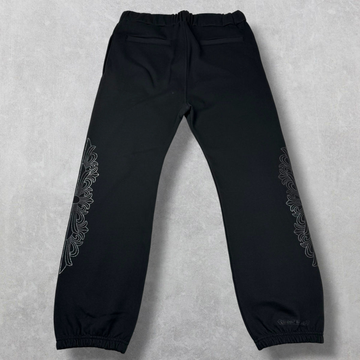 Chrome Hearts Black Floral Sweatpants XL