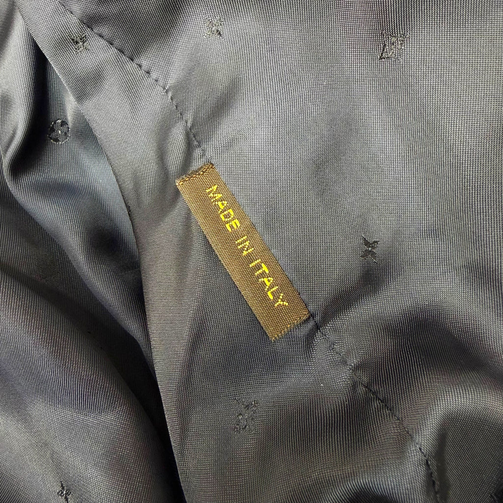 Louis Vuitton Mixed Media Lambskin Bomber Jacket 46 (S)