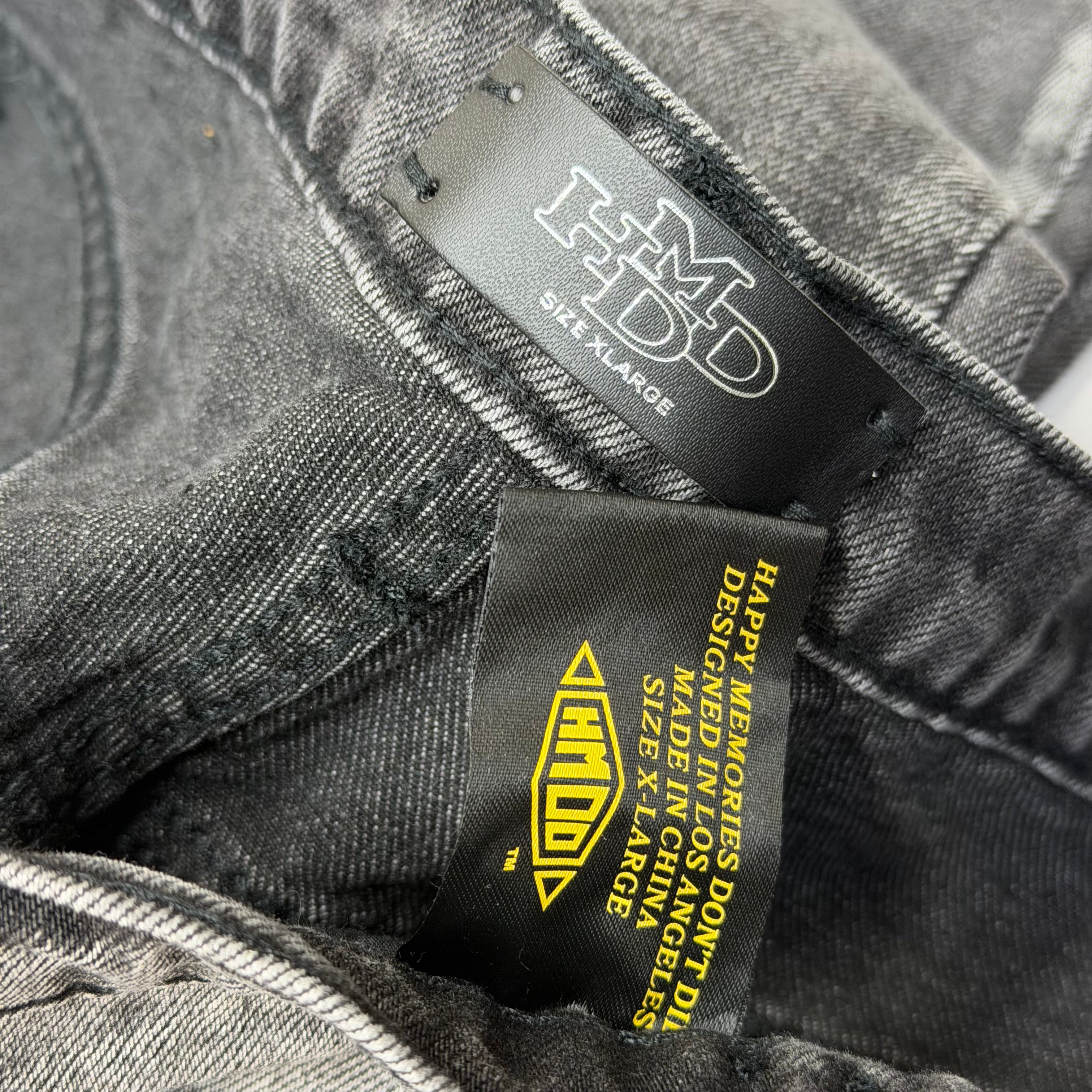 HMDD H Star Crystal Denim Black XL